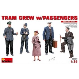 TRAM CREW W. PASSENGERS