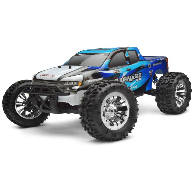 MONSTER  FTX 2,0 1/10 4WD BRUSHED RTR COMPLETO