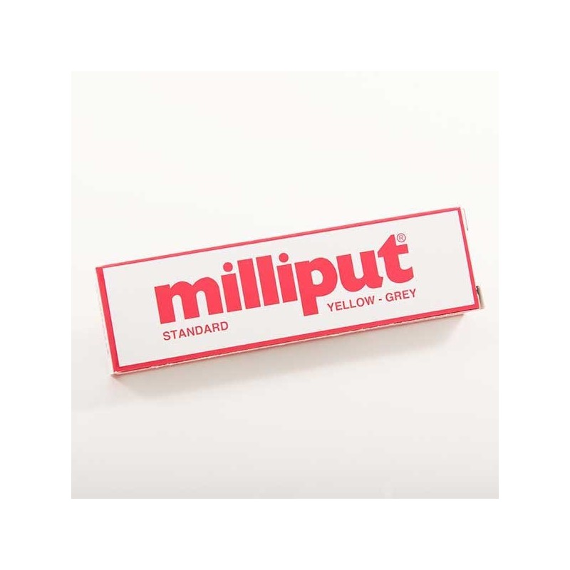 MILLIPUT EPOXY PUTTY - STANDARD YELLOW GRAY