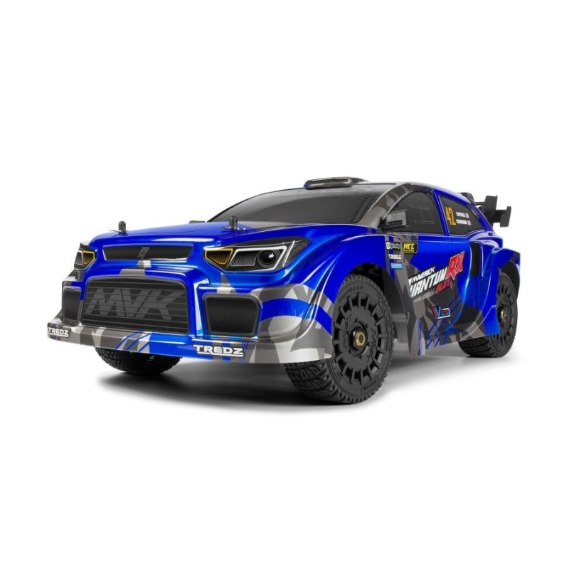 QUANTUM RX FLUX 4S 1/8 4WD RALLY AZUL