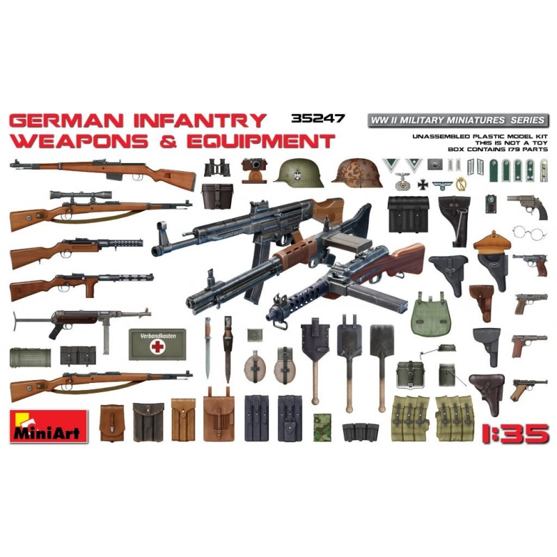 GERMAN INFANTRY WEAPONS & EQUIPMENT