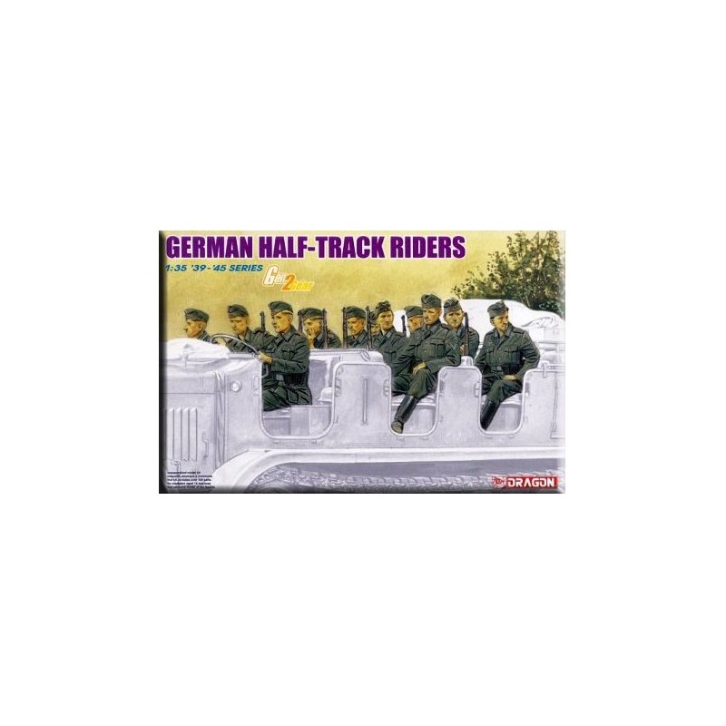 GERMAN HALF-TRACK RIDERS