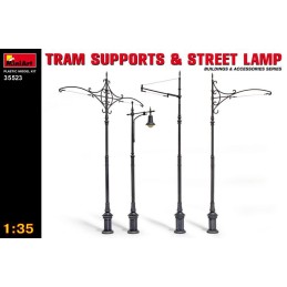 TRAM SUPPORTS Y STREET LAMP