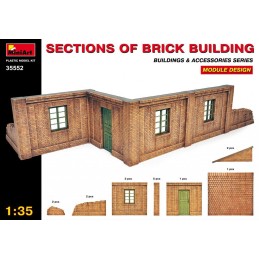 SECTIONS OF BRICK BUILDING