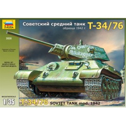 T-34/76 SOVIET TANK  1942