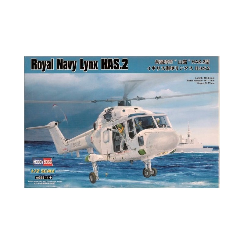 HELICOPTERO ROYAL NAVY LYNX HAS 2
