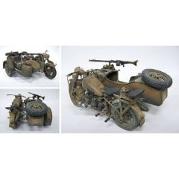 GERMAN MOTORCYCLE WITH SIDECAR