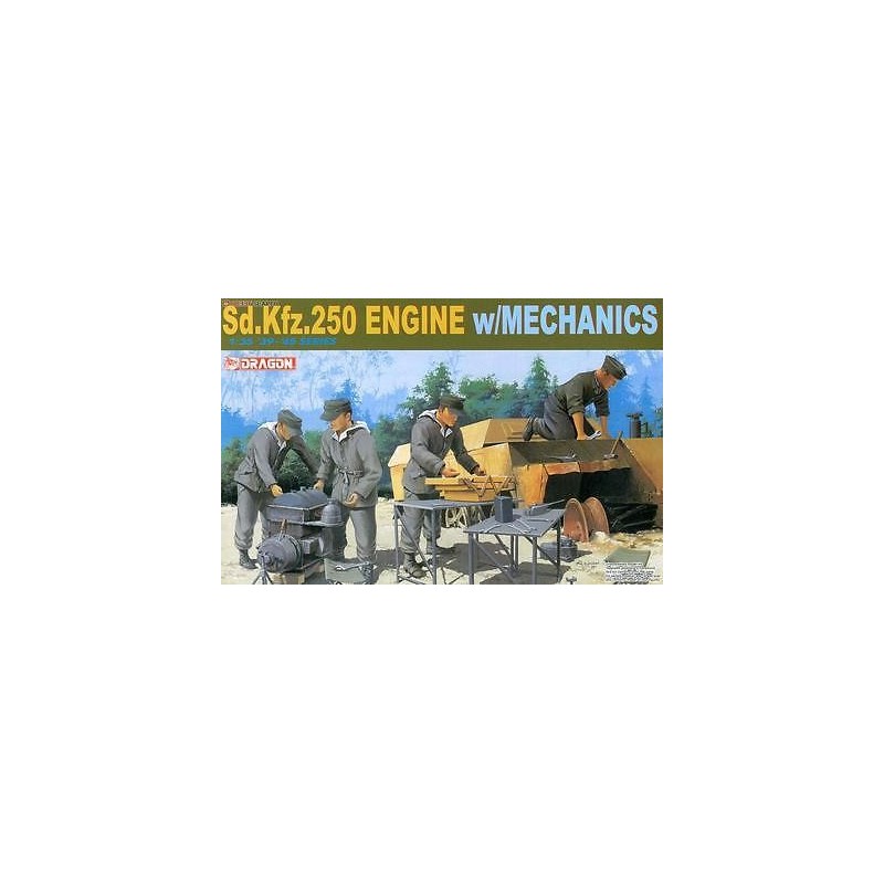 ENGINE WITH MECHANICS
