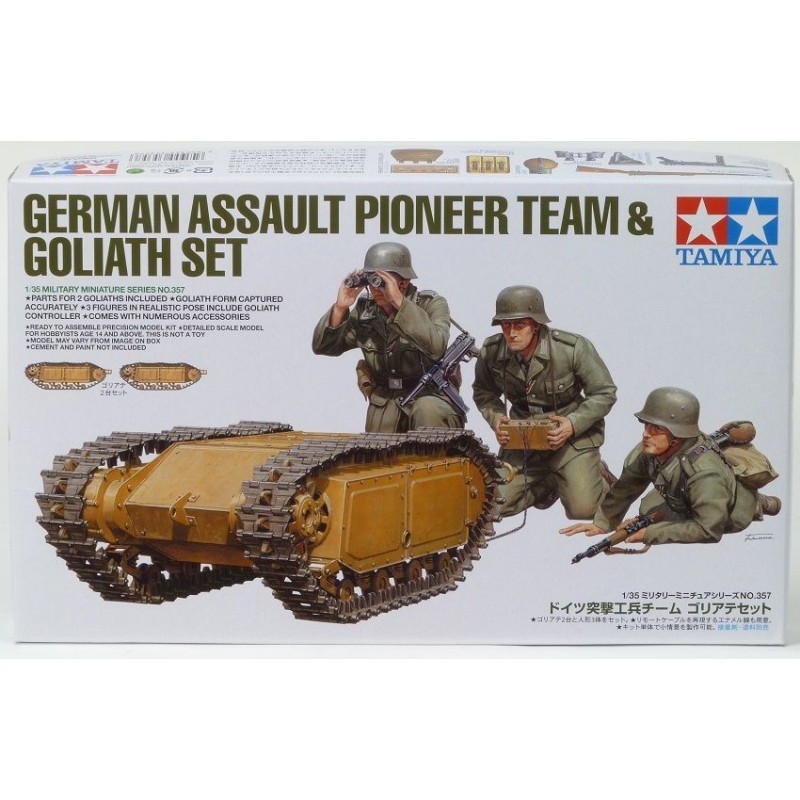german assault pioneer goliat set
