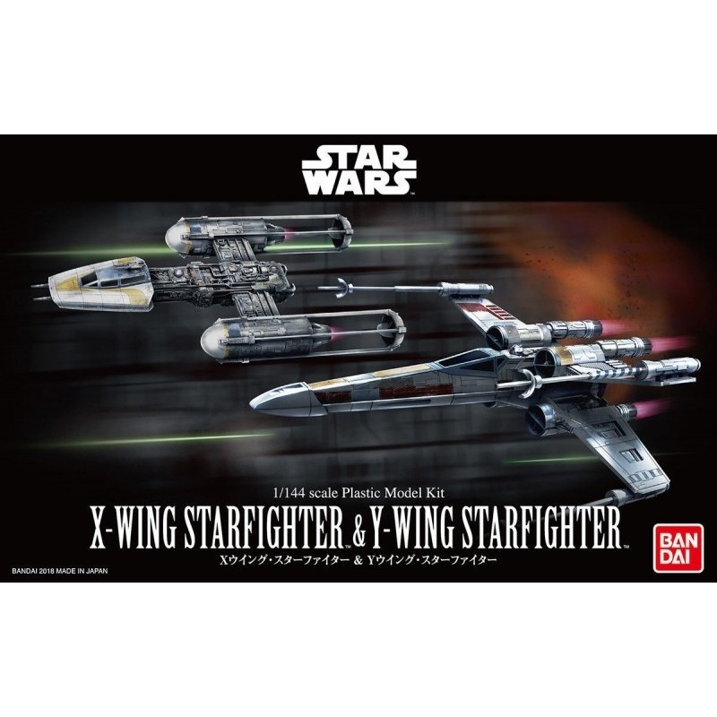 X-WING / Y-WING STARFIGHTER 1/144