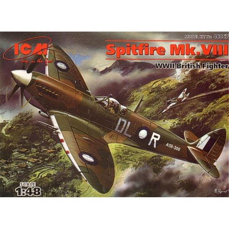 SPITFIRE MK VIII  BRITISH FIGHTER