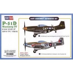 P-51D MUSTANG IV easy assembly