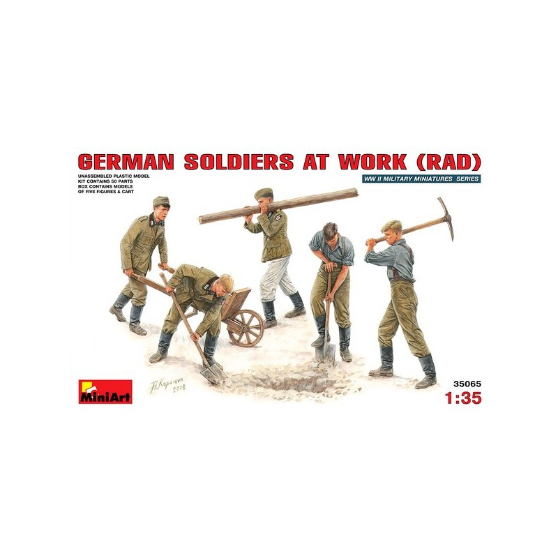 GERMAN SOLDIERS AT WORK