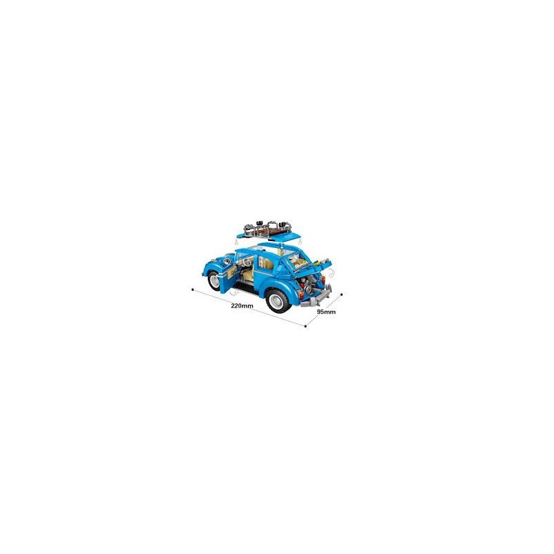 LOZ VOLKSWAGEN BEETLE 1392 P