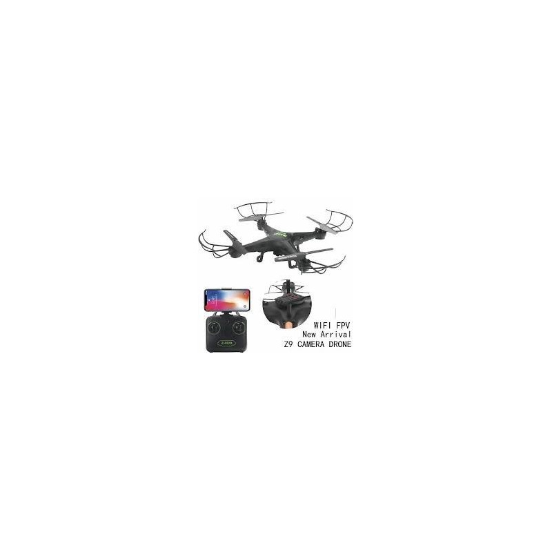 DRONE Z9 WIFI CONTROL ALTITUD 330 MM. NEGRO 2.4 GHZ