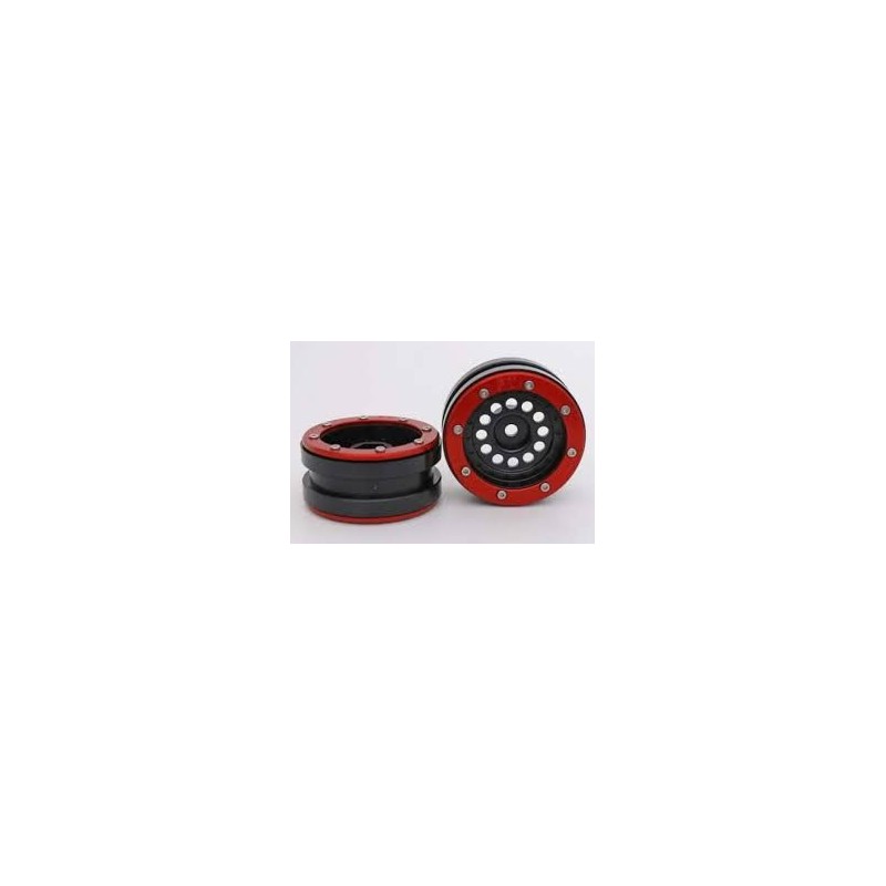 LLANTA ALUMINIO CRAWLERBULLET BLACK/RED 1,9 - PAR