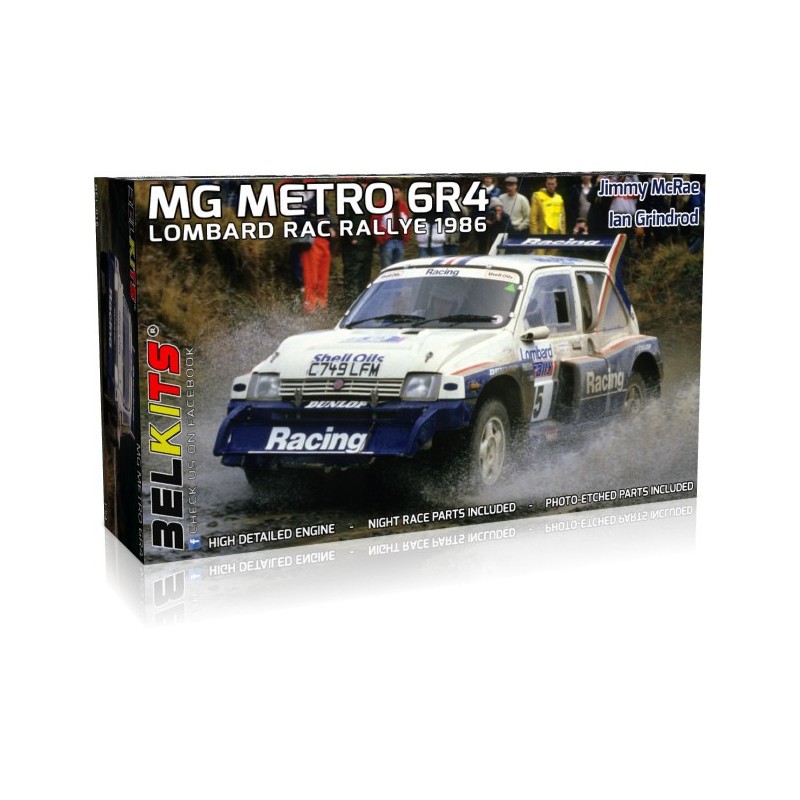 MG METRO 6R4 1986 RALLY MONTECARLOS EN KIT