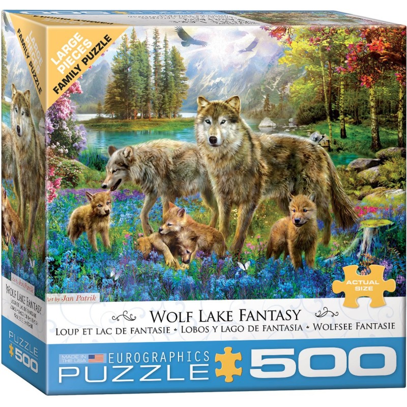 WOLF LAKE FANTASY 500 PIEZAS