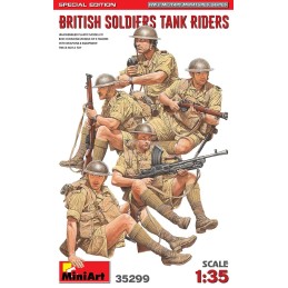 BRITISH SOLDIERS TANK RIDERS