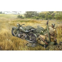 MOTORCYCLE SOVIET WITH 82 MM