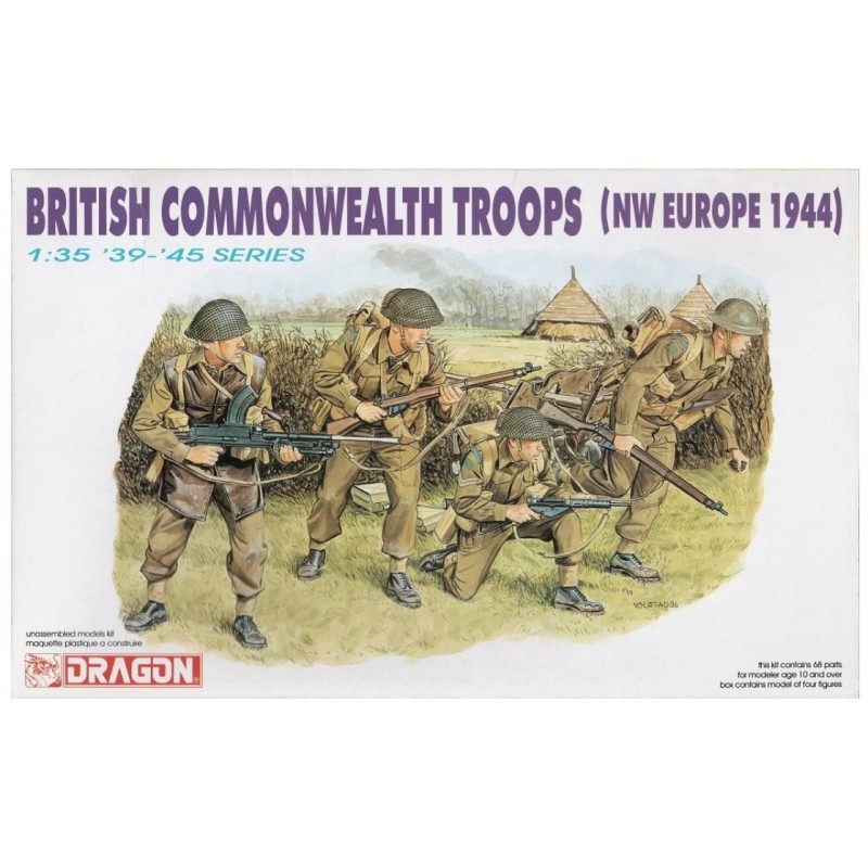 BRITISH COMMONWEALTH TROOPS 1944
