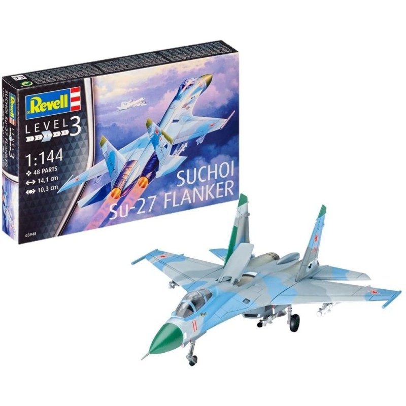 SUCHOI SU-27 FLANKER CON PINTURAS