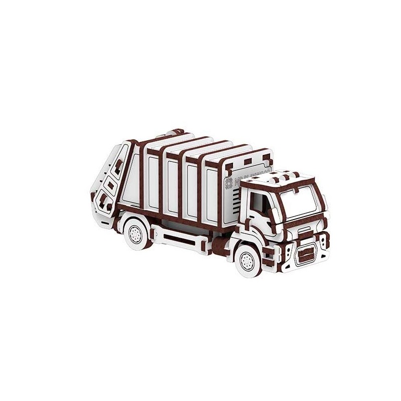 MR PLAYWOOD CAMION DE LA BASURA 77 PIEZAS