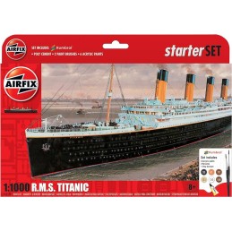 TITANIC RMS CON PINTURAS
