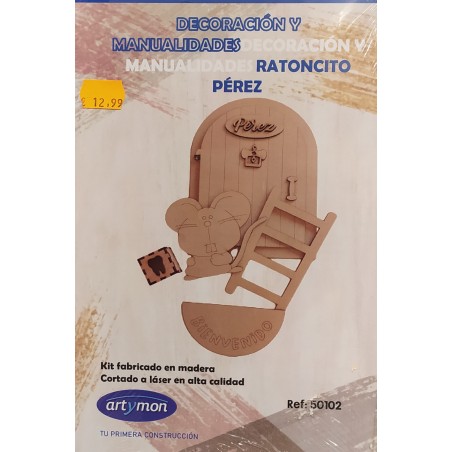 PUERTA RATONCITO PEREZ MADERA EN KIT