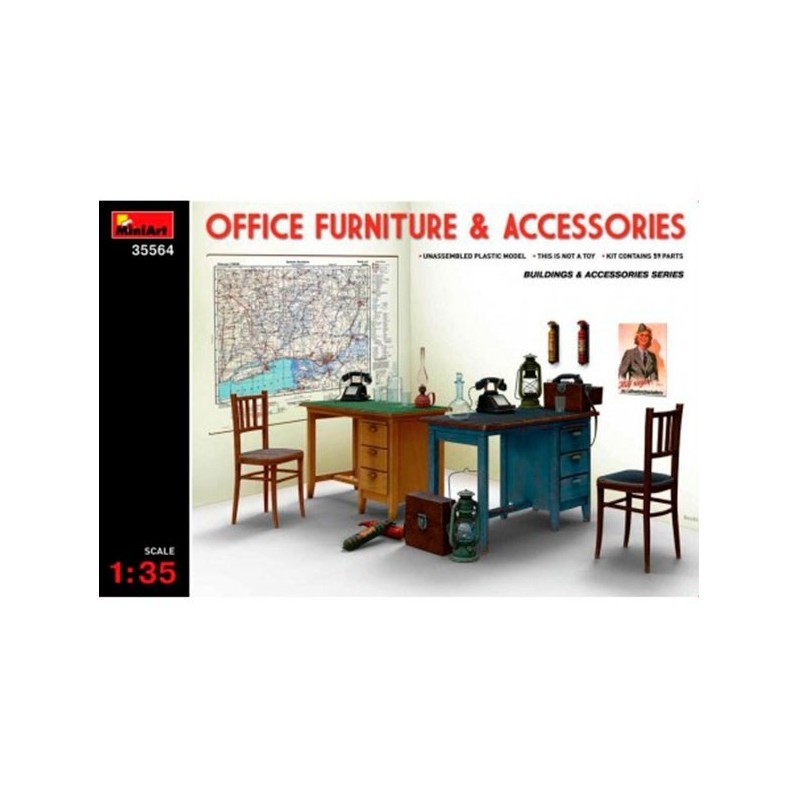 OFFICE FURNITURE & ACCESORIES