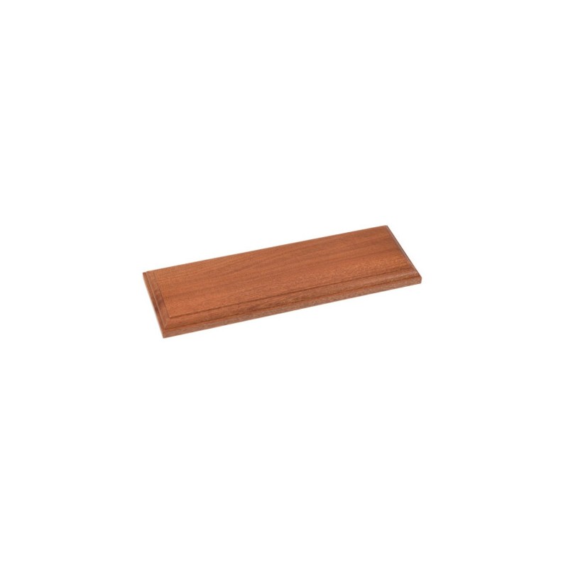 PEANA DE MADERA NATURAL 40X12X2CM