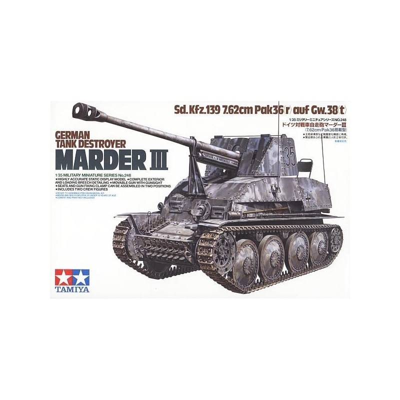 CARRO ANTITANQUE ALEMAN MARDER III