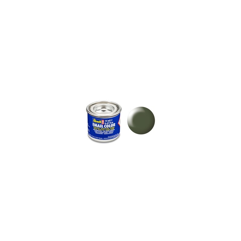 361 - OLIVE GREEN ENAMEL 14ML 117 HUMBROL