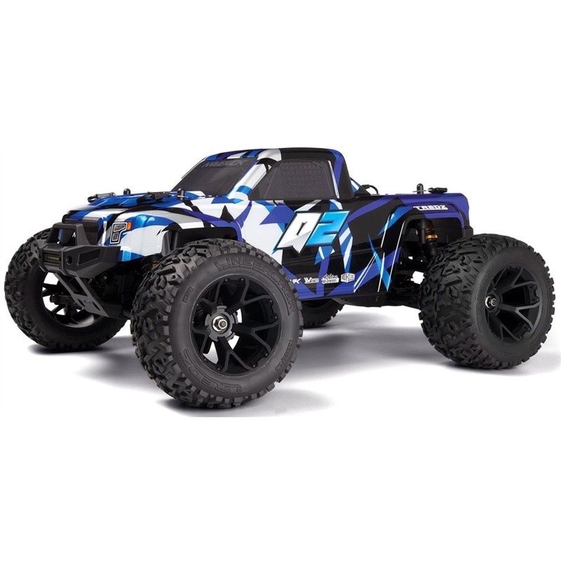 MAVERICK QUANTUM2 RTR 1/10 MONSTER BRUSHED BLUE