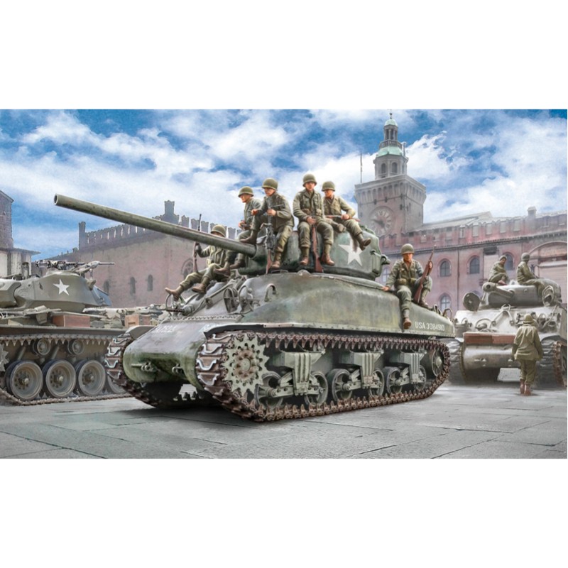 SHERMAN M4A1 US INFANTRY