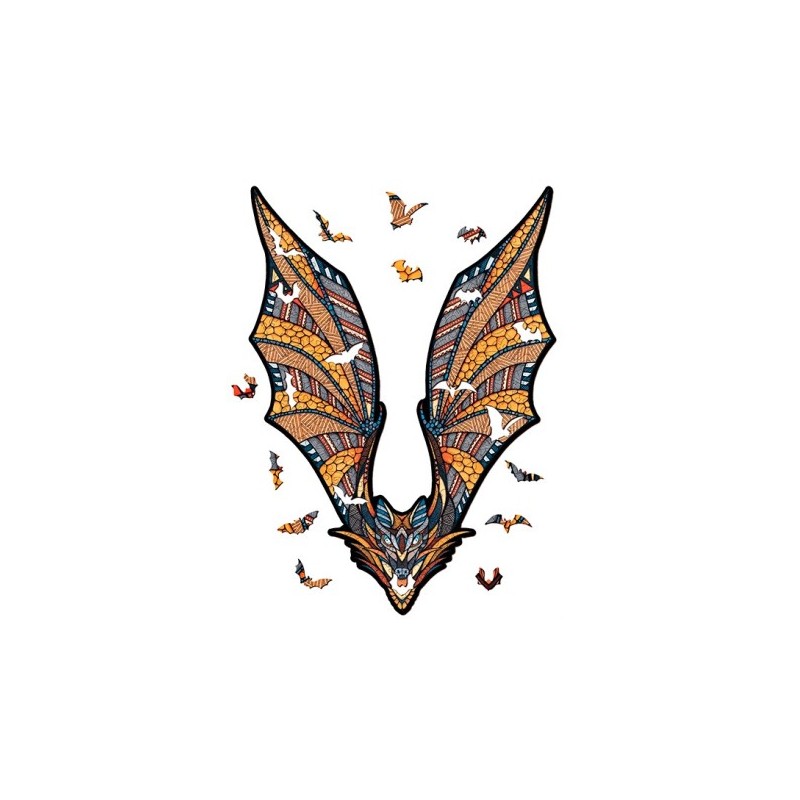 PUZZLE MURCIELAGO 130 PIEZAS