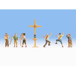 SENDERISTAS CON CRUZ DE CIMA