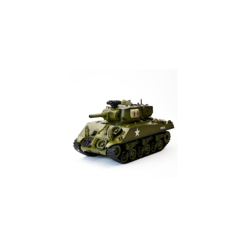 SHERMAN M4A3 GREEN ESC 1/18 RTR