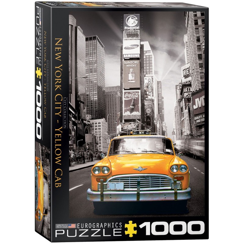 NEW YORK CITY - YELLOW CAB 1000 PIEZAS