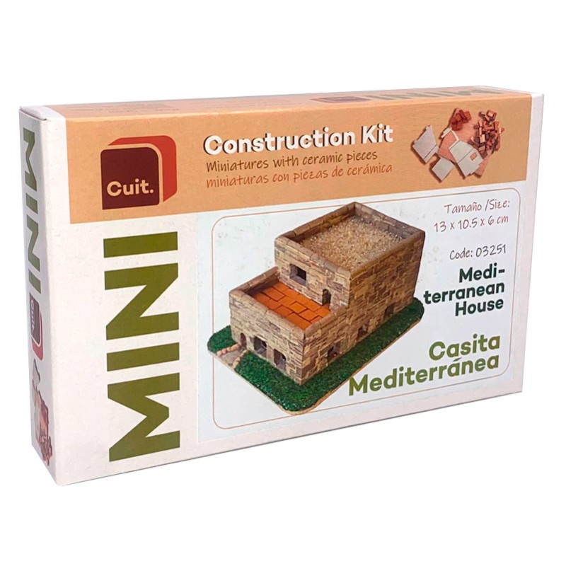 CASITA MEDITERRANEA 13X10,5X6CM