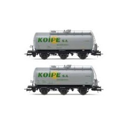 SET DOS VAGONES CISTERNA DE...
