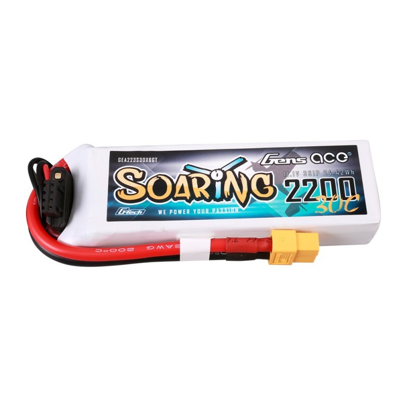 BATERIA LIPO 11,1V 30C 2200MA XT60