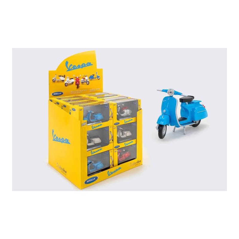 MOTO VESPA SURTIDA ESC 1/18