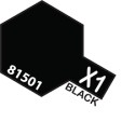 PINTURA ACRILICA X-1, NEGRO BRILLO