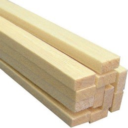 LISTON BALSA 5X7MM 1 METRO