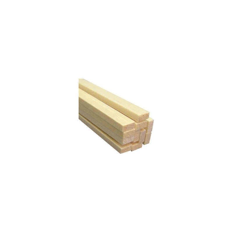LISTON BALSA 5X7MM 1 METRO