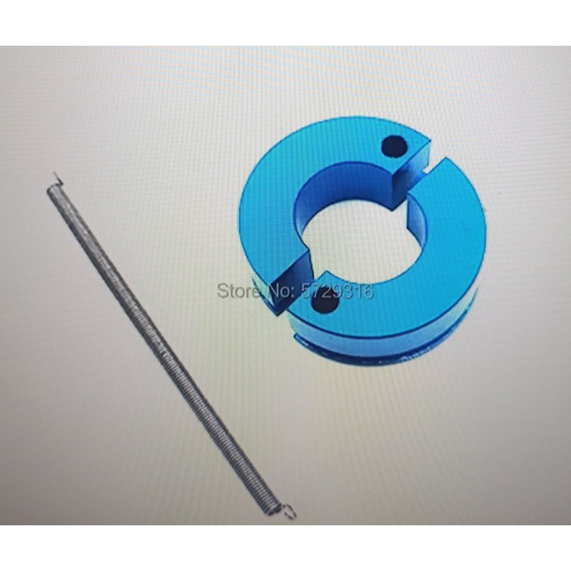 EMBRAGUE ALUMINIO 1/10 2 MAZAS CON MUELLE