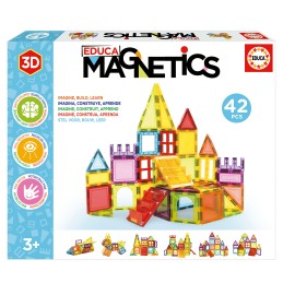 EDUCA MAGNETICS 42 PIEZAS 3D