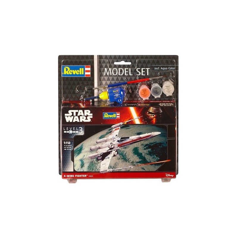 X-WING FIGHTER CON PINTURAS