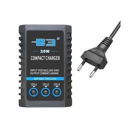 CARGADOR LIPO 2-3S 1600MA 20W